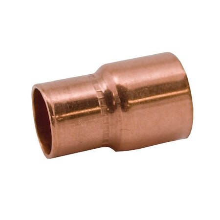 1-1/2 In. X 1/2 In. Wrot/ACR Solder Joint Copper Reducing Coupling
